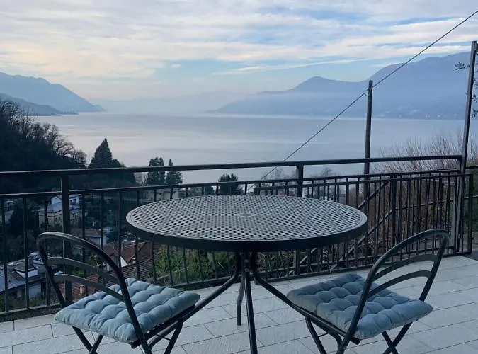 Casa Colmegna Mit Traumhaften See- Und Bergblick * 루이노