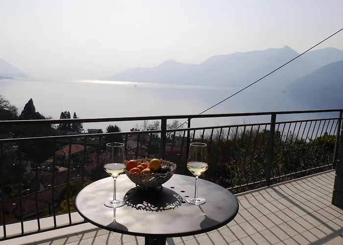 Casa Colmegna Mit Traumhaften See- Und Bergblick 아파트