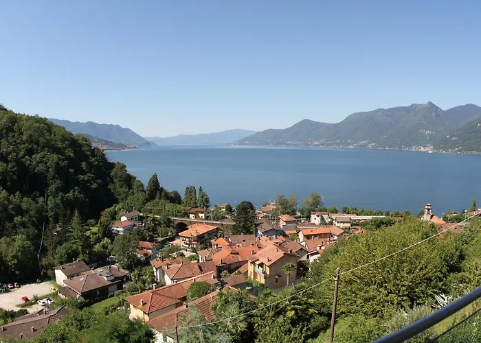 아파트 Casa Colmegna Mit Traumhaften See- Und Bergblick *